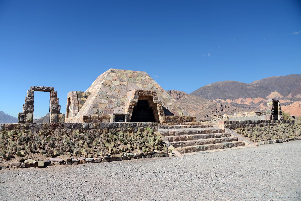 20 Monument To The Archaeologists Who First Excavated Pucara de Tilcara In Quebrada De Humahuaca